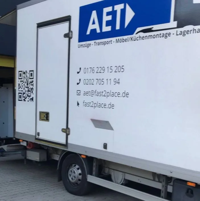 Standort von AET Umzüge in Wuppertal