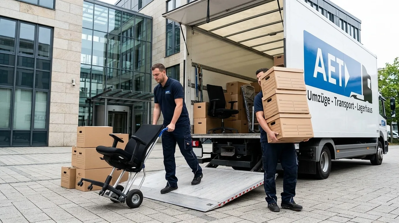 Firmenumzug bei AET Umzüge in Wuppertal